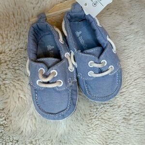 Baby Gap Blue Infant Boat Shoes